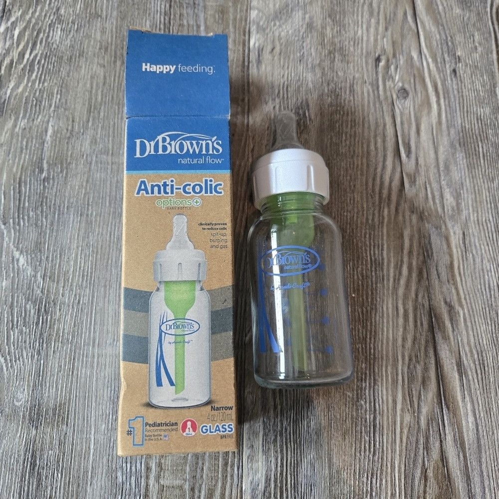 One Glass Dr. Brown's Anti-Colic Baby Bottle - Picture 2 of 11